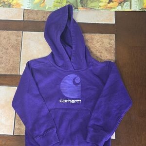 Carhartt Kids Purple Hoodie